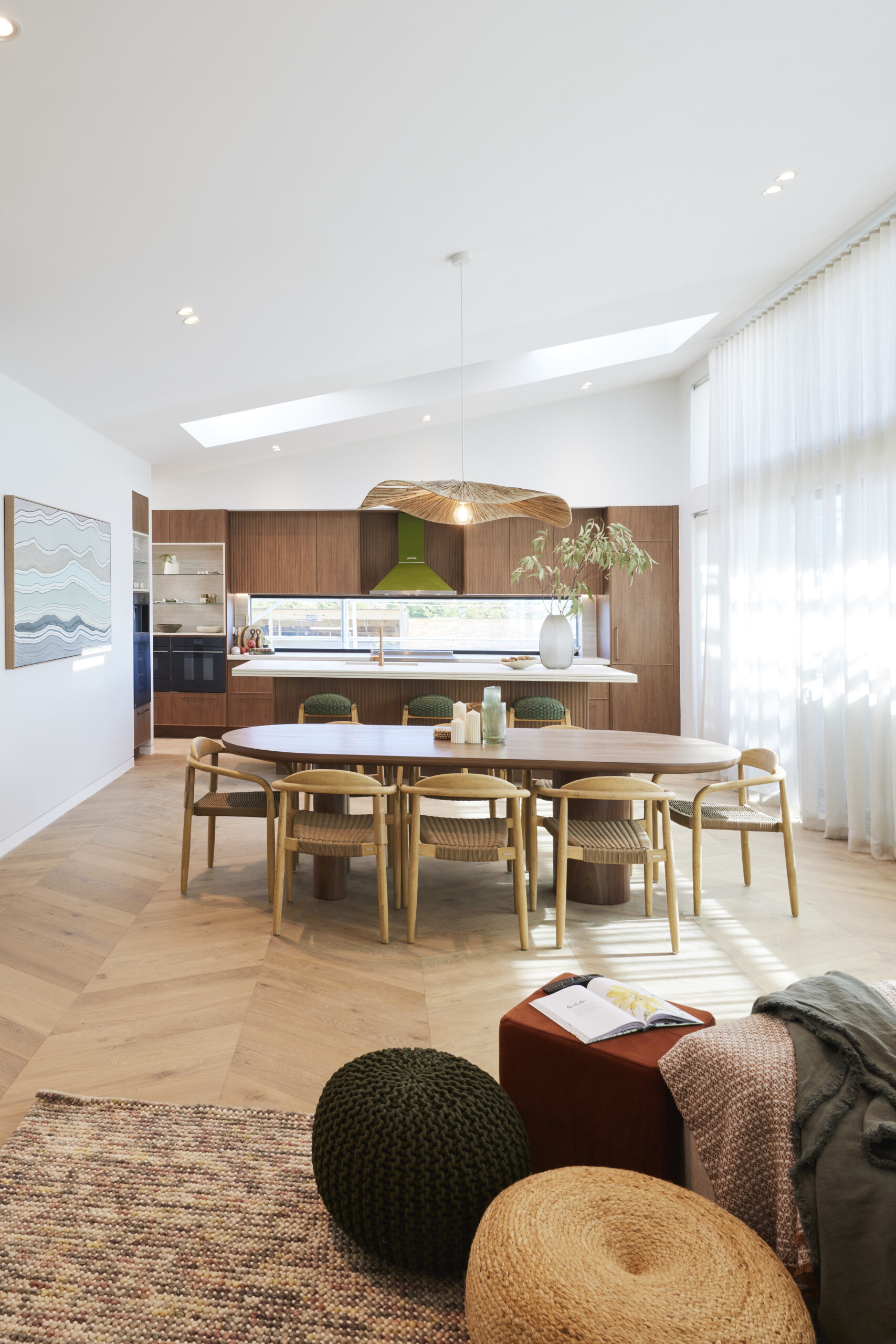 the block 2024 room reveals week 8 living dining kristian and mimi