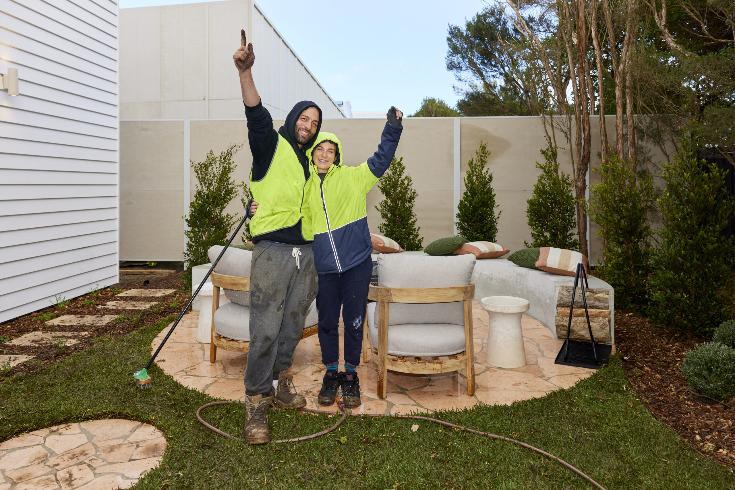 Courtney and Grant on The Block