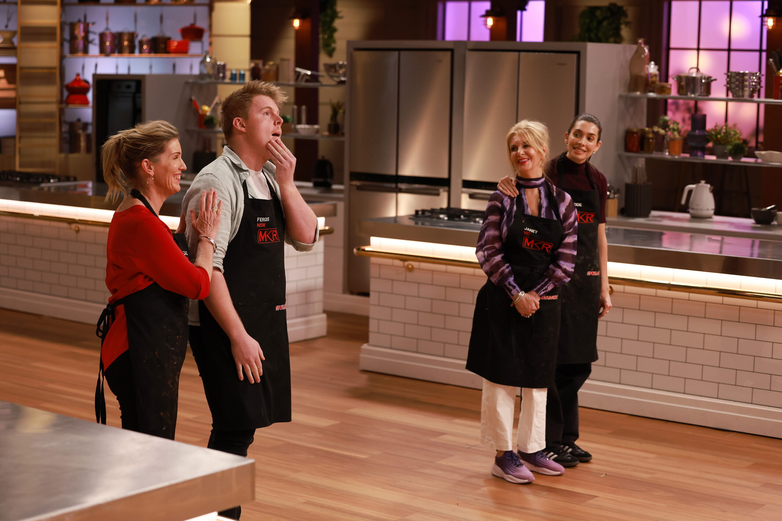 caz fergus my kitchen rules