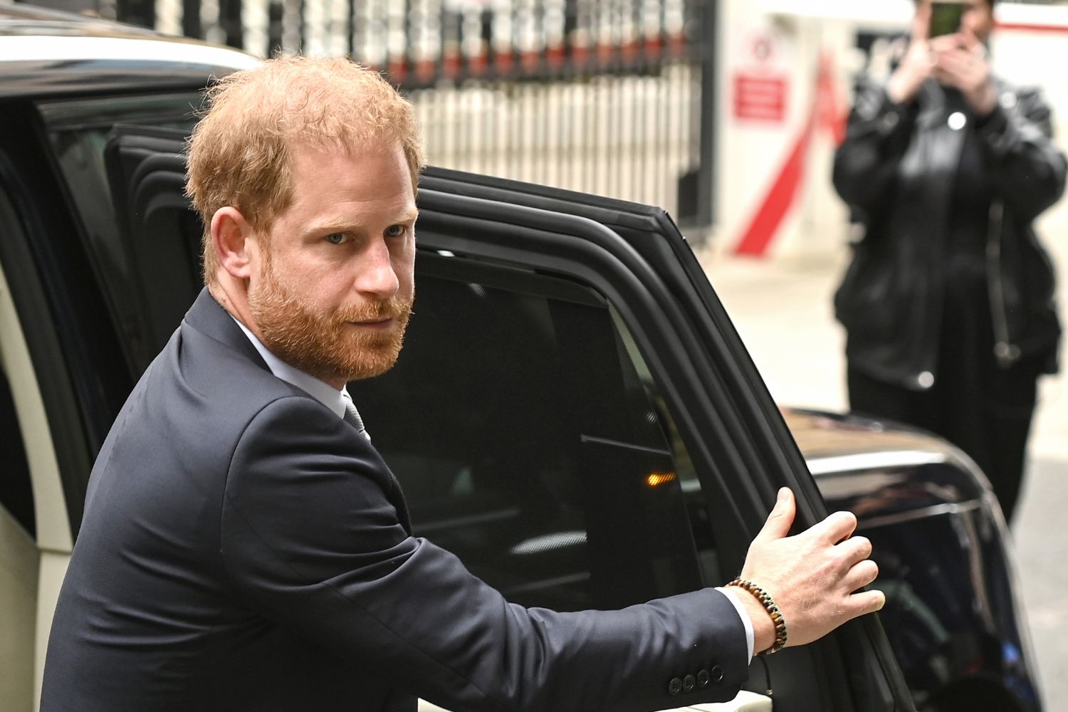 prince harry at the phone hacking trial
