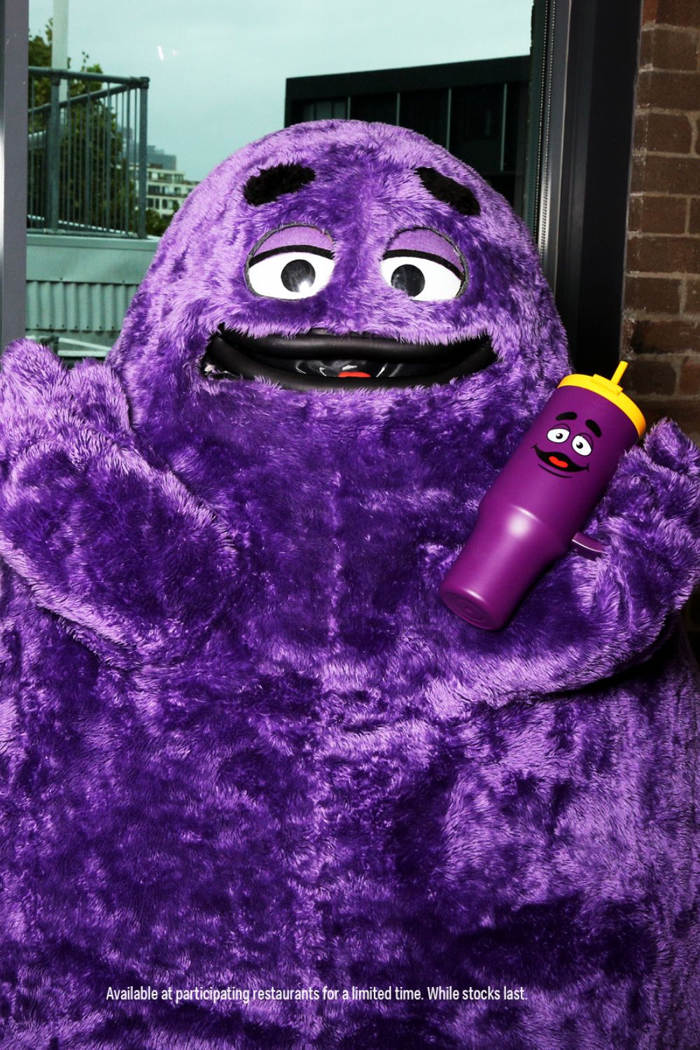 Grimace tumbler maccas