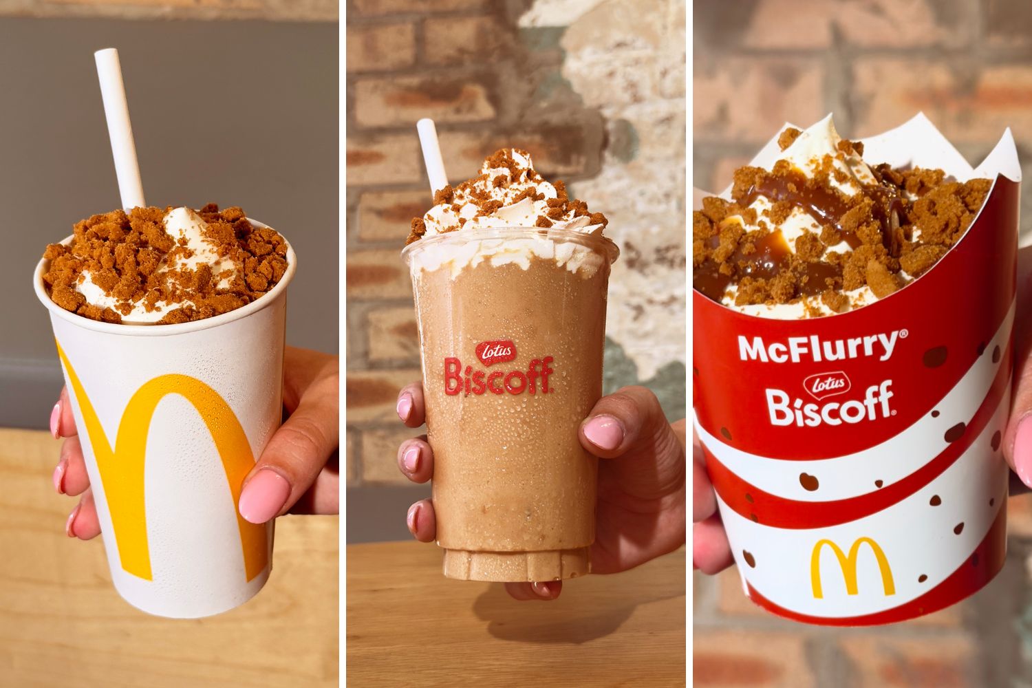 McDonald's Biscoff range 2025