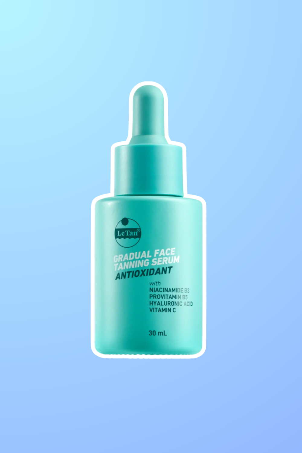 Le Tan Gradual Face Tanning Serum Antioxidant 