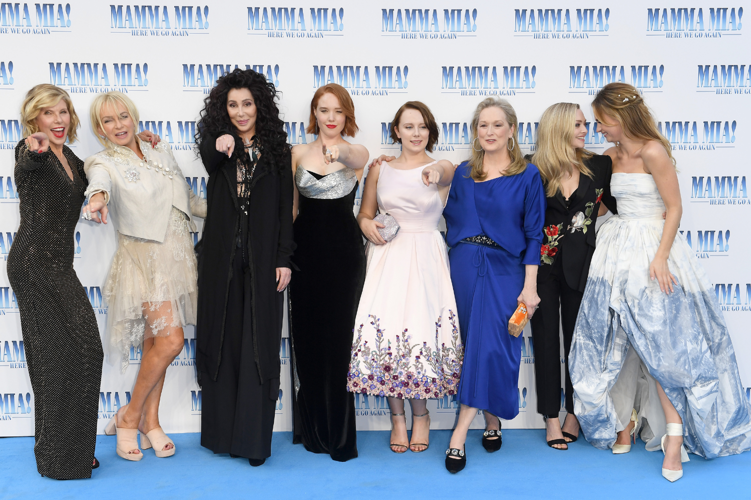 Mamma Mia! Here We Go Again cast