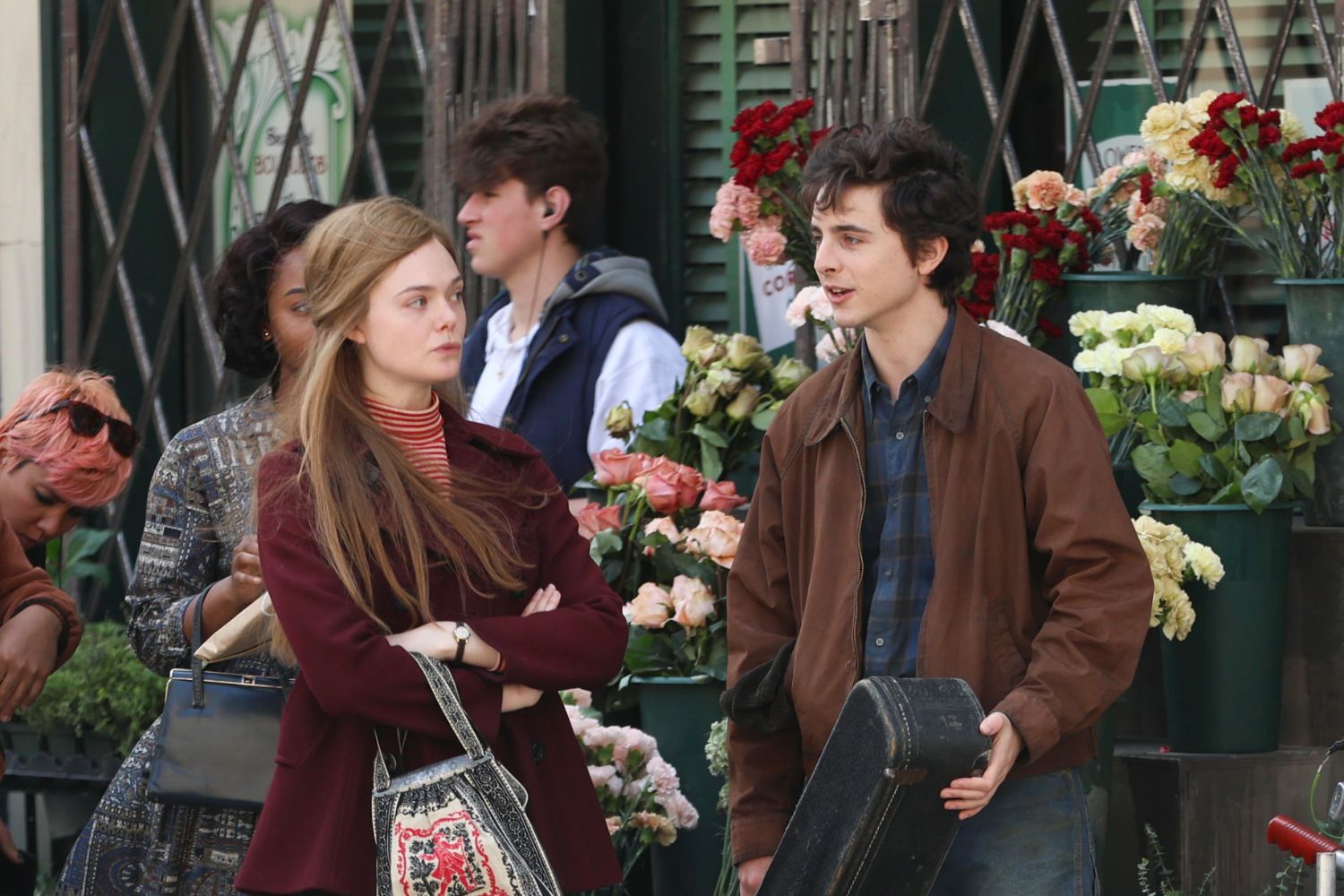 Timoth&eacute;e&nbsp;Chalamet Elle Fanning 