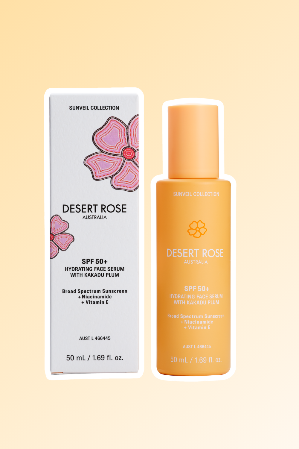 Desert Rose SPF50+ Hydrating Face Serum