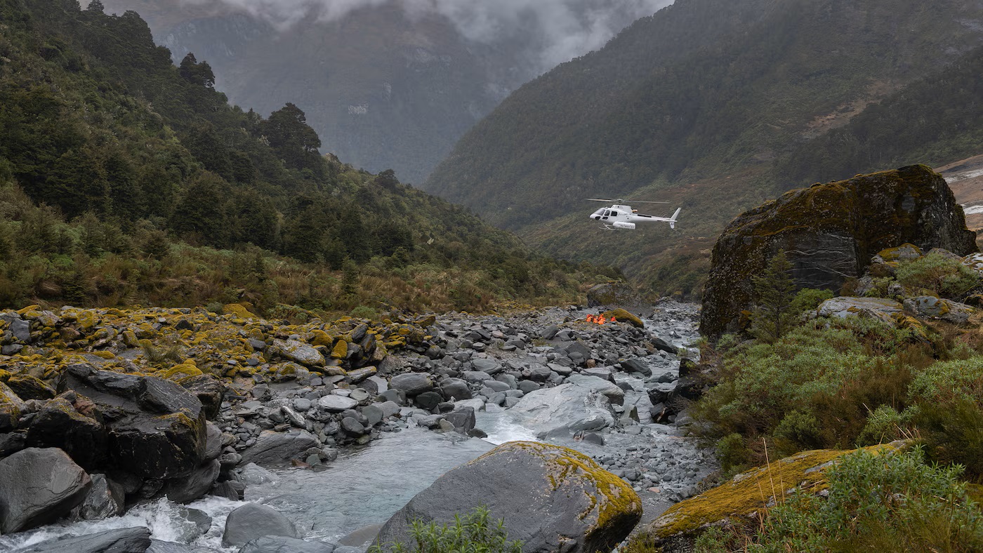 Search teams explore the Milford sound looking for remains