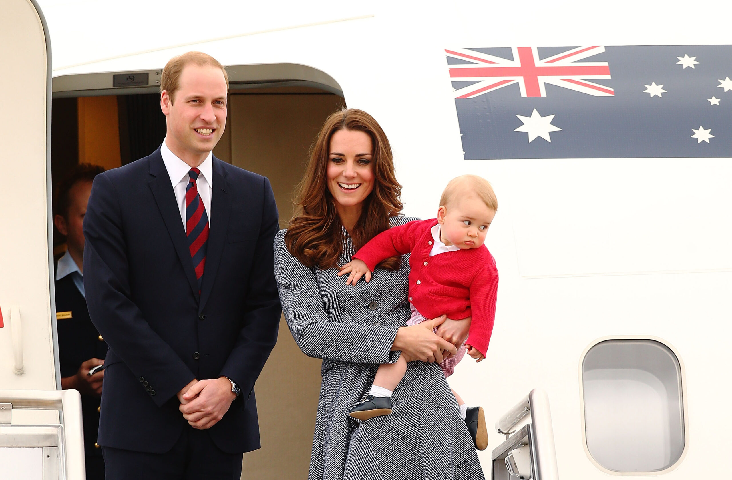 Prince William Princess Kate Prince George Australia 2014