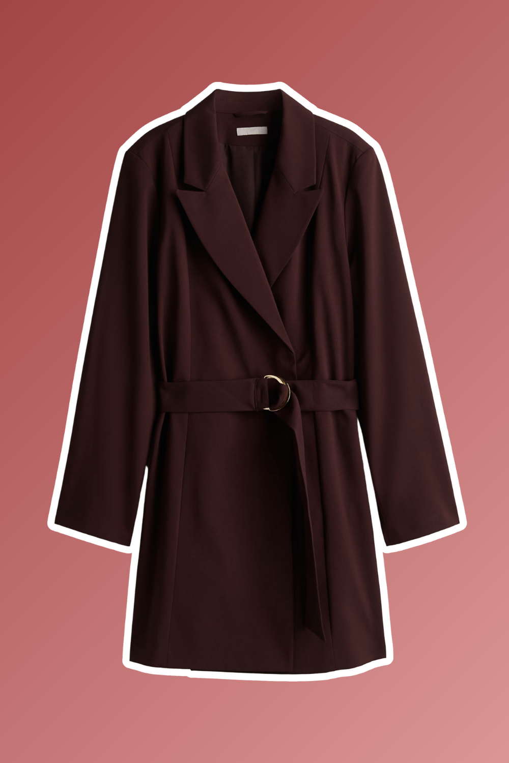 H&M blazer dress with belt