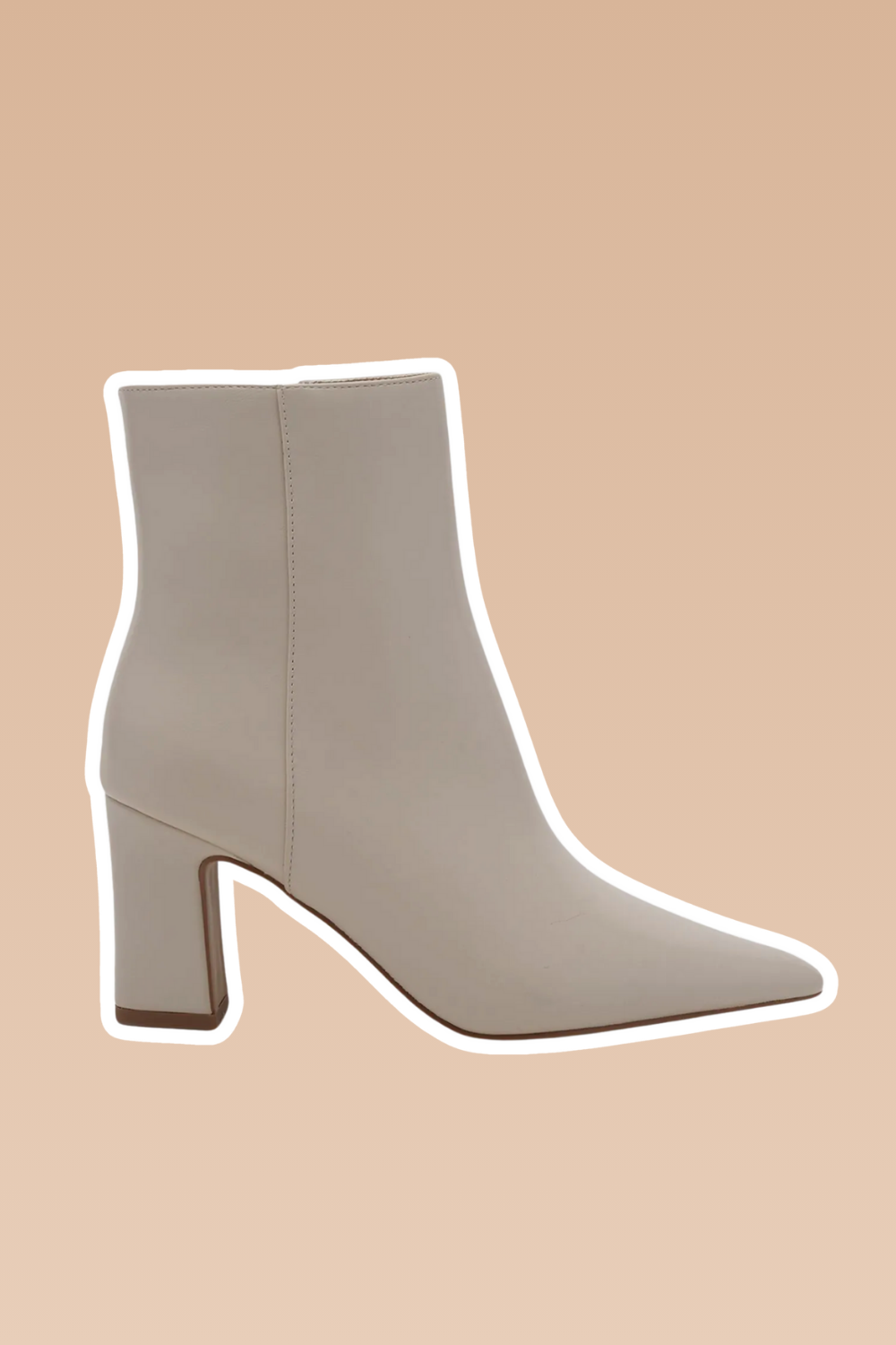 Novo white ankle boot 