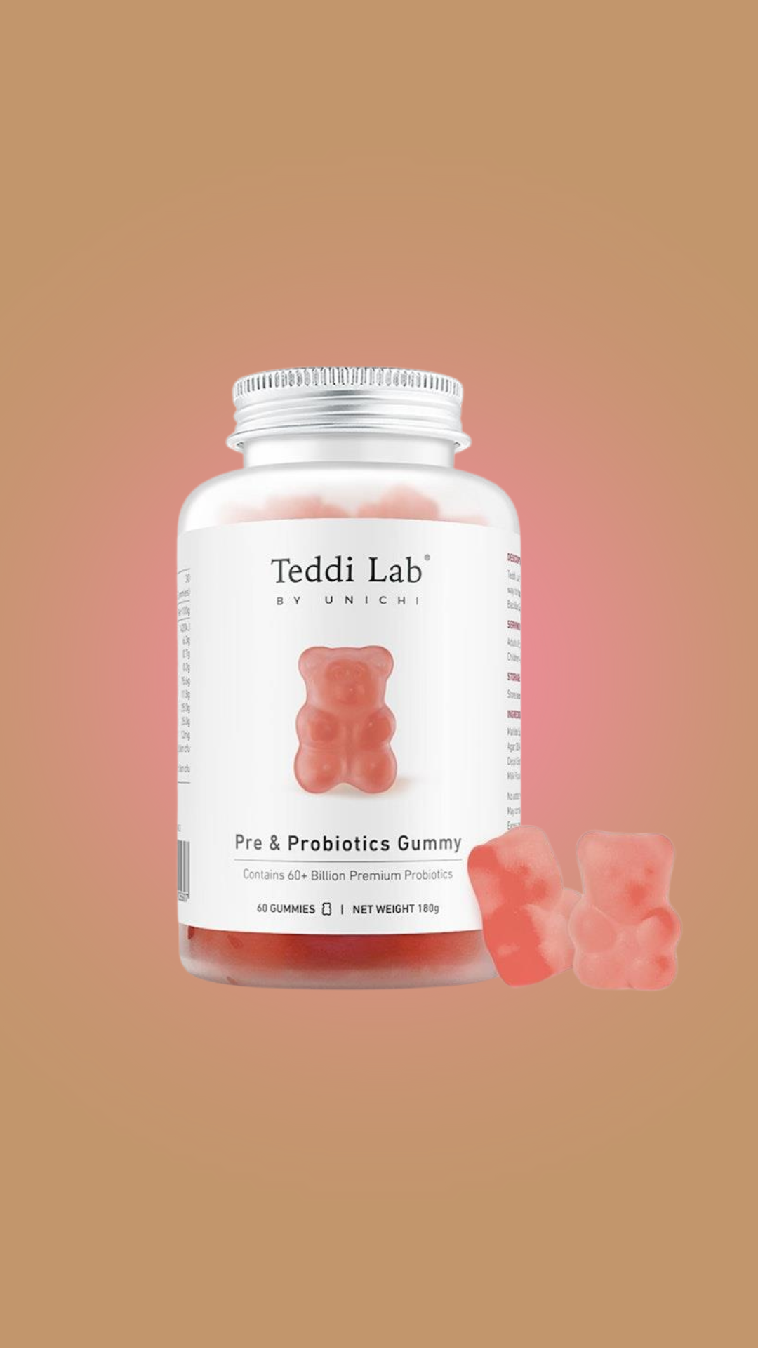 Teddy Lab Pre & Probiotics Gummy
