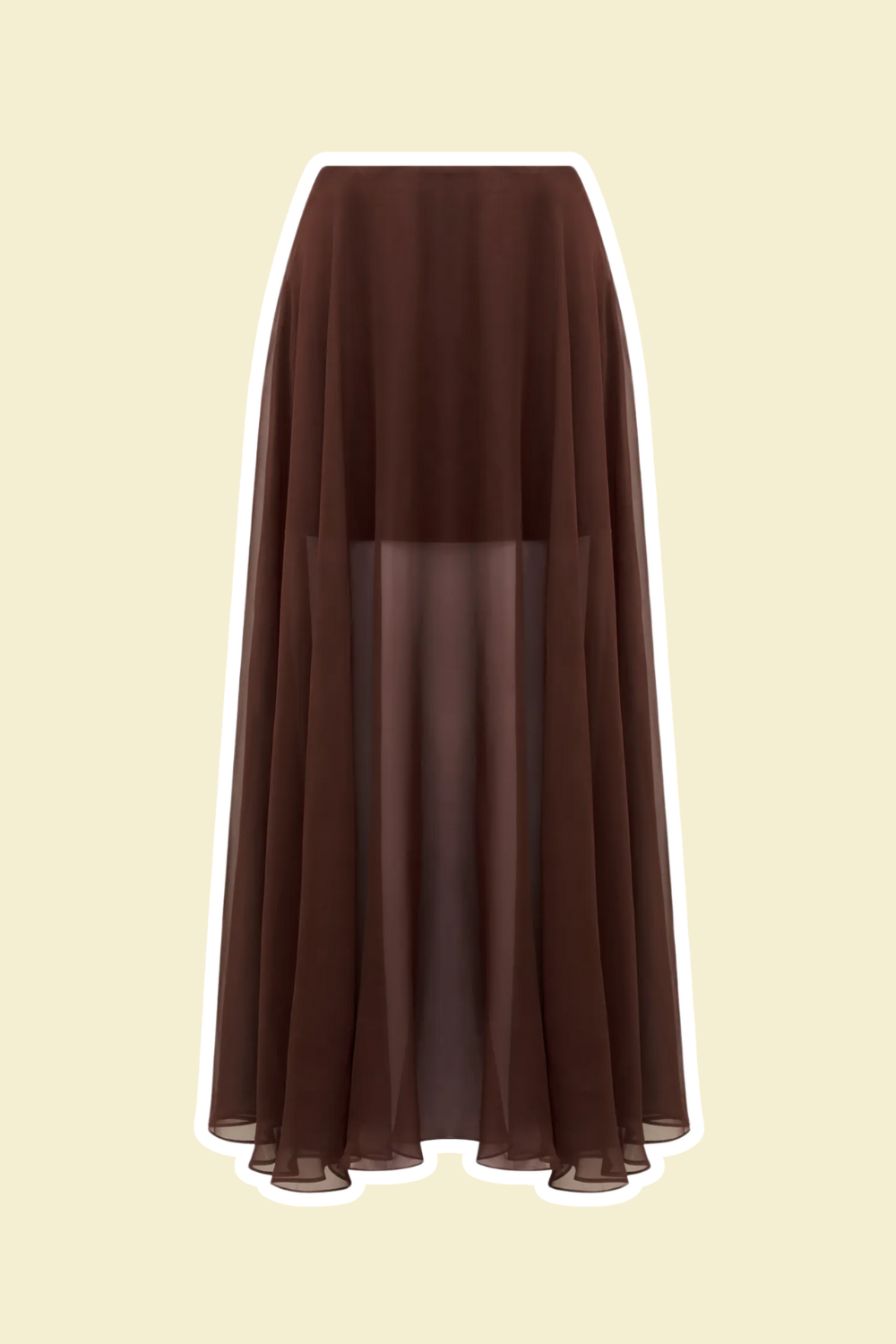 forever new sheer maxi skirt