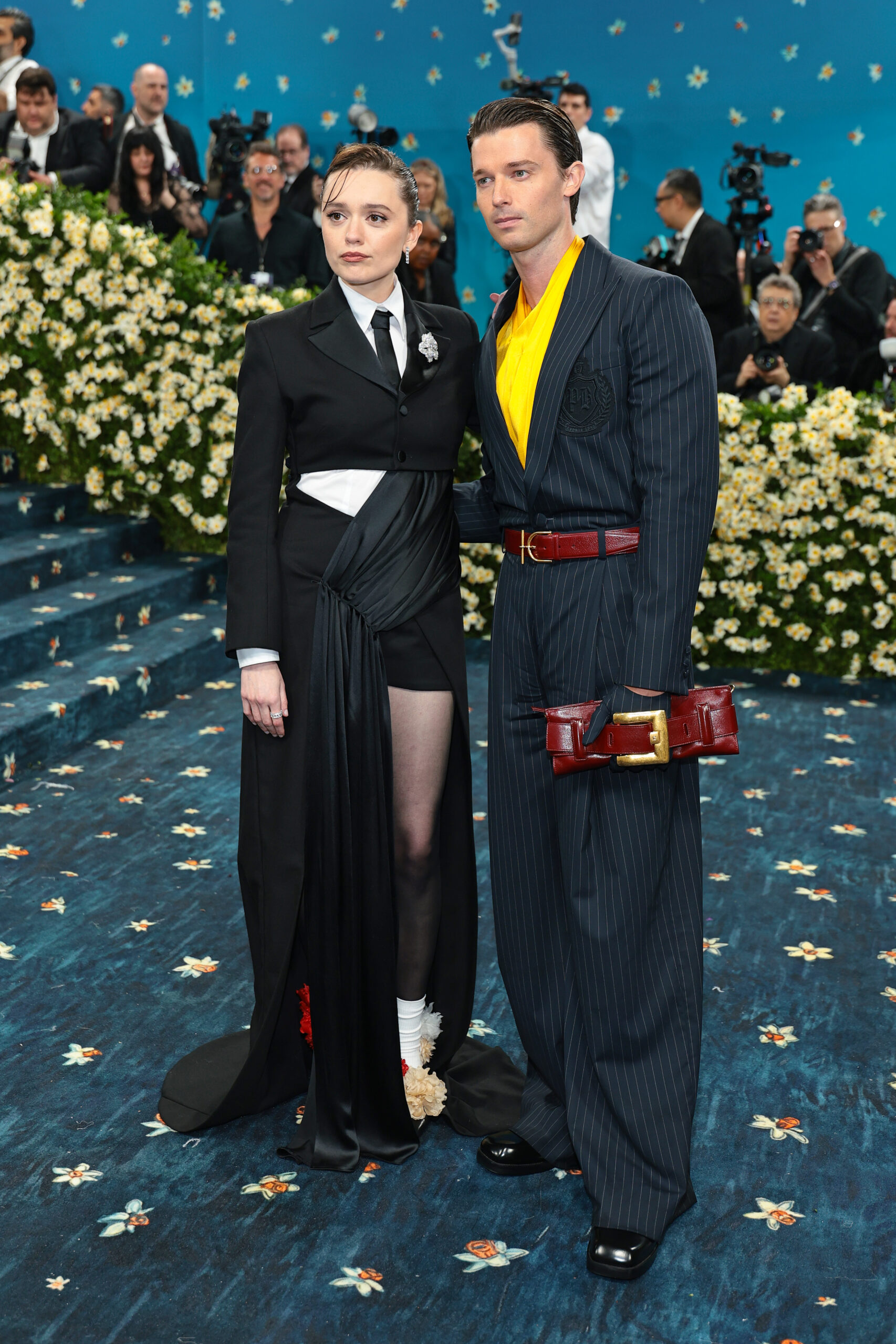 Aimee Lou Wood and Patrick Schwarzenegger