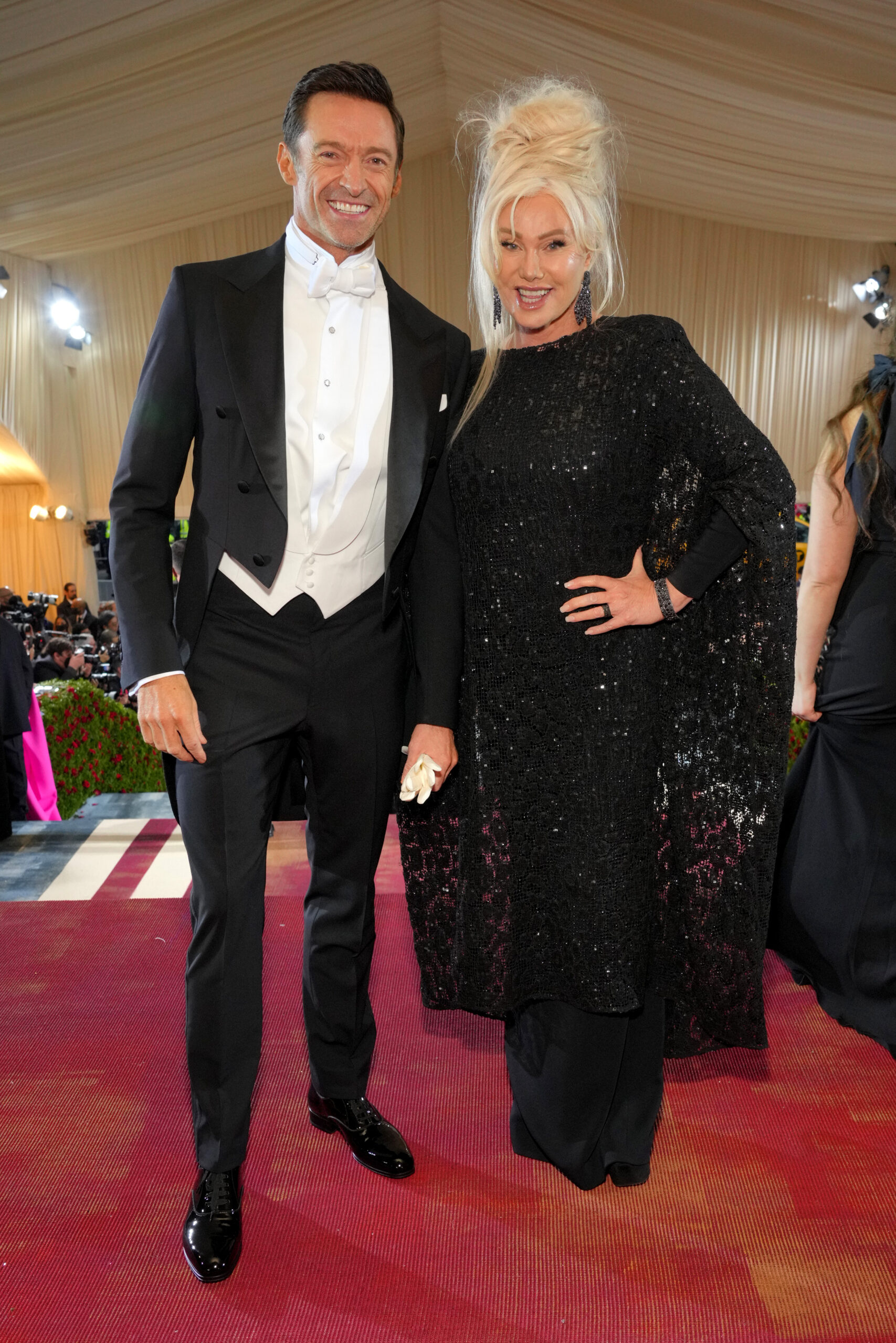hugh and deb met gala