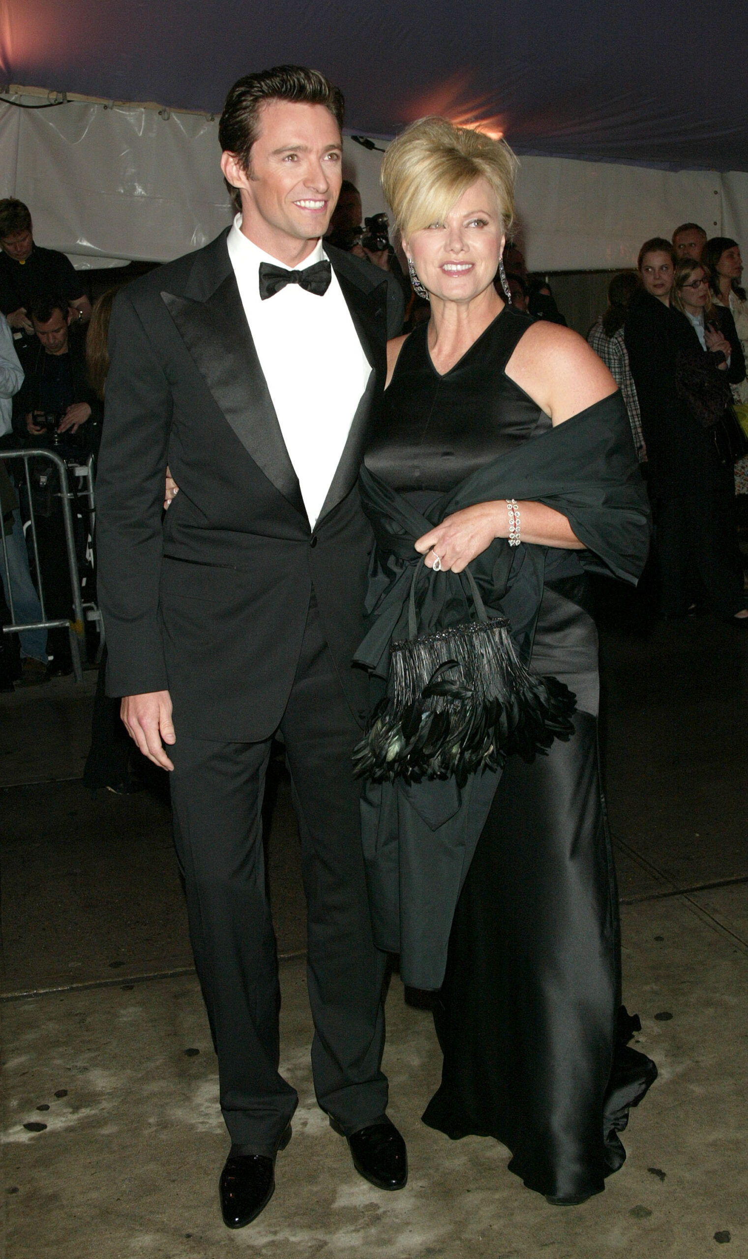 hugh and deb met gala