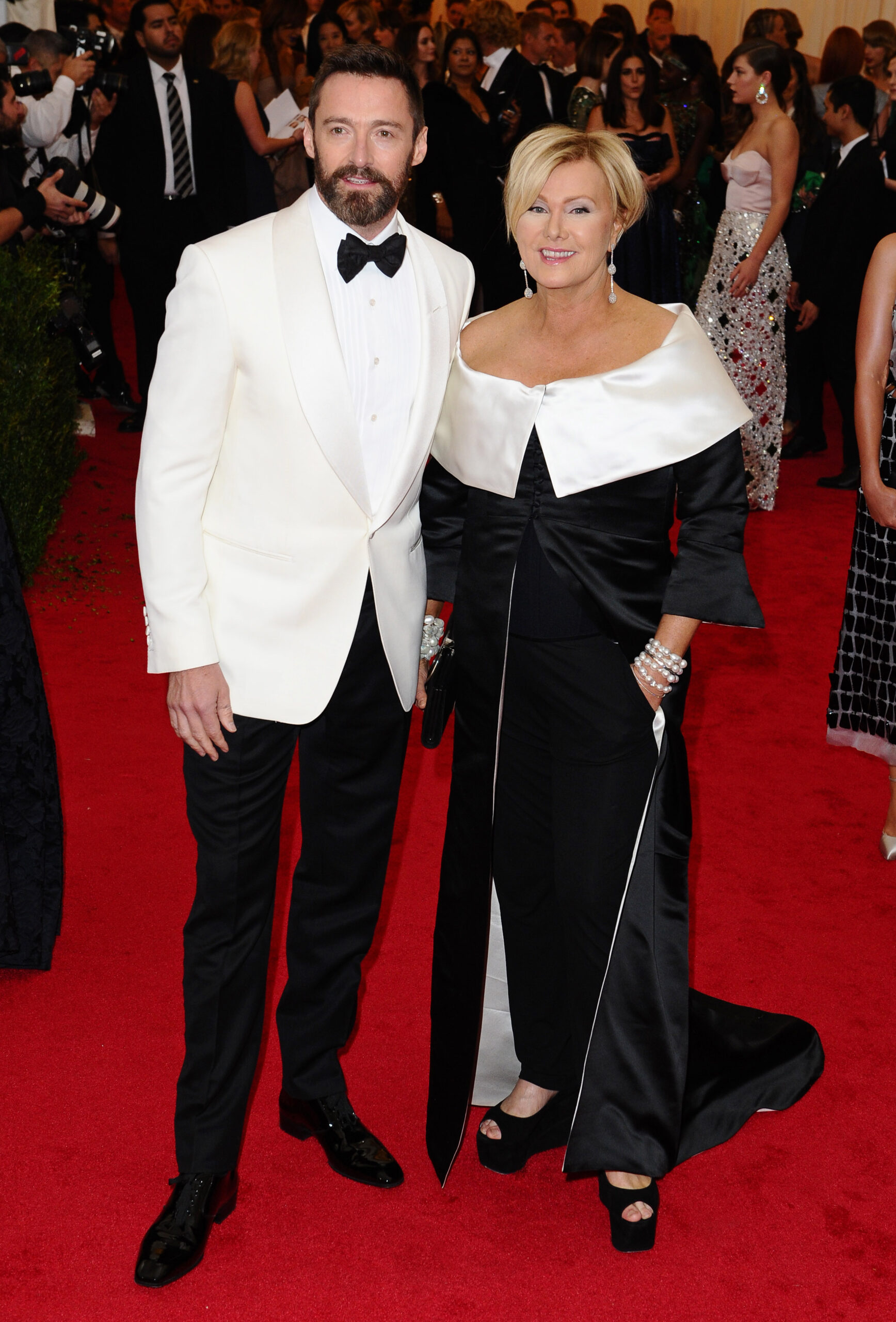 hugh and deb met gala