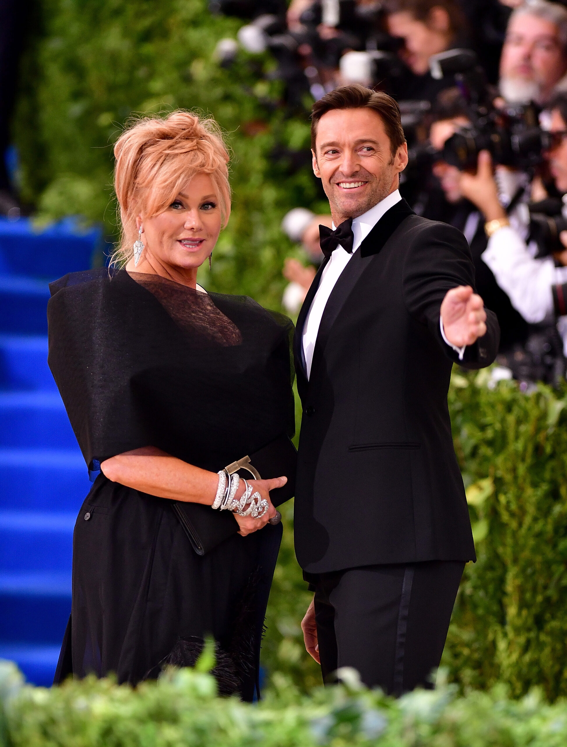 hugh and deb met gala