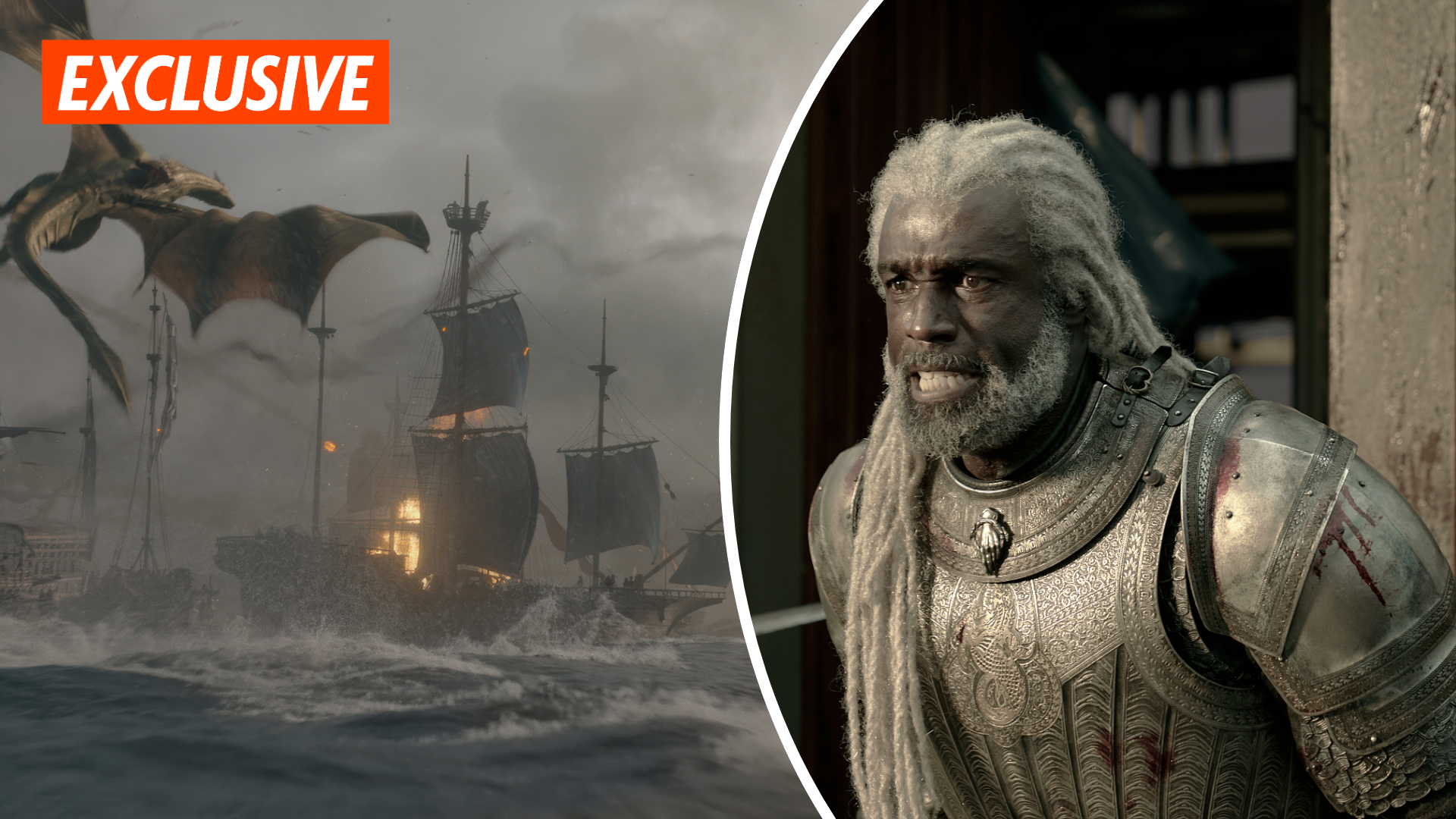 Steve Toussaint, aka the “Sea Snake,” has a warning for Aussie House of the Dragon fans