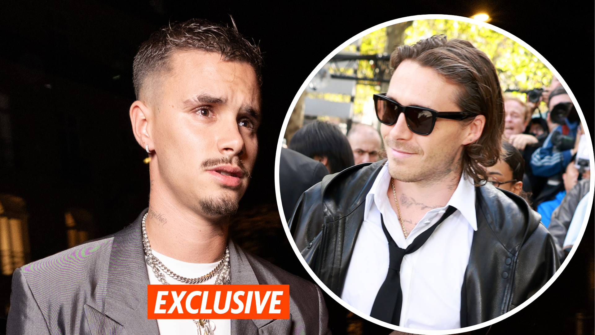 Romeo Beckham makes feelings clear as Brooklyn snubs family in Paris