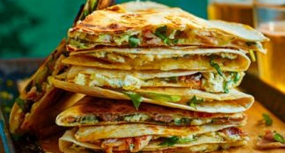 This chicken and chorizo quesadilla will fast become a family favourite!