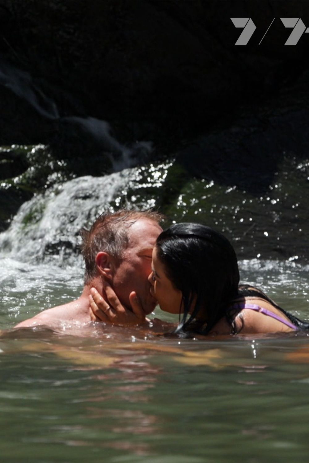 farmer wants a wife andrew and claire kissing