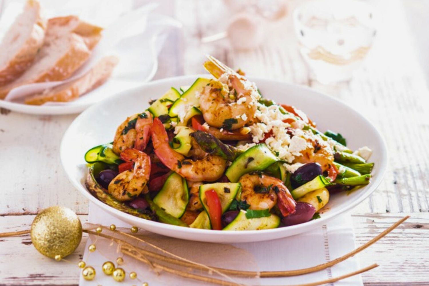 Mediterranean Prawn Salad
